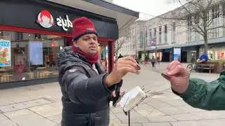 @ Portsmouth city centre pastor Jolly Lazar Gospel Outreach 14th of January 2026 
