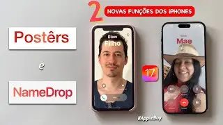 Como Usar Função de Poster e NameDrop no iPhone para Receber Chamadas com Foto em Tela Cheia ?