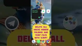 Auto Delete Temporary cache files from all Gaming app to  prevent ban with My Script. Join telegram