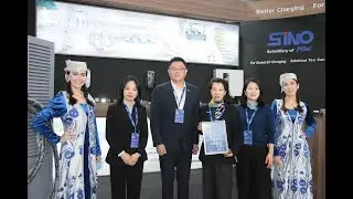 Zhuhai Sino Energy at the UzEnergy Expo Tashkent 2024, showcasing Innovation in EV Charging