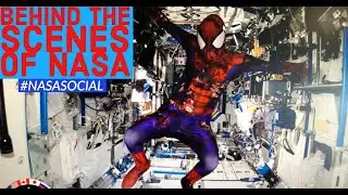 Spidey Goes To NASA! | #NASAsocial