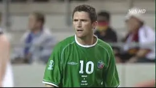 Robbie Keane equaliser vs Germany 2002 World Cup [HD]