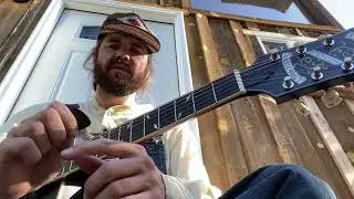 A Major Pentatonic Scale - Open Position