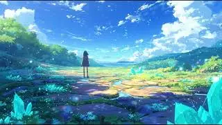 relaxing japanese chill lofi music studying work gentle ambience | Wander Of The Shimmering Fields