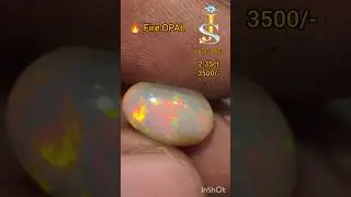 🔥 Original Fire Opal Stone | Natural Opal Gemstone by SJ_Gold 💎✨