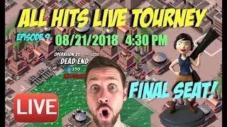 BOOM BEACH ALL HITS LIVE TOURNEY FOR FINAL SEAT 9 - EP 9