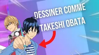 Comment TAKESHI OBATA fait ses ILLUSTRATIONS (Death Note) | Sa m&eacute;thode pour dessiner