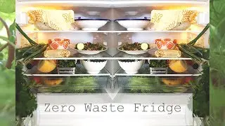 Zero Waste Fridge Tour // Plastic Free and Plantbased Food