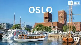 Oslo, Norway 🇸🇯 - by drone 8K HDR