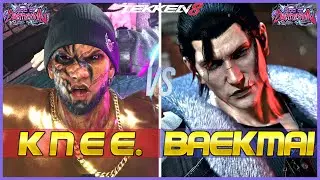T8 ▰ KNEE (Fahkumram) vs BAEK MAI (Dragunov) ▰ Tekken 8 High Level Gameplay