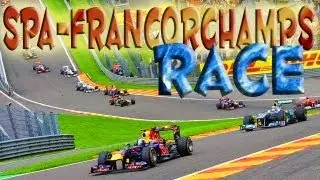 F1 2013 - Grand Prix de Belgique Spa-Francorchamps - Course - Saison 2