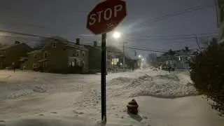 Poughkeepsie, NY 1.25.2026 Blizzard #2026blizzard #winter #poughkeepsie #hudsonvalley #winterstorm