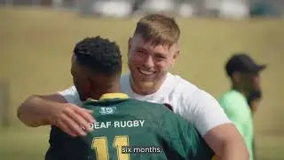 Watch: Virgin Atlantic Extends Cheers to England's Deaf Rugby Union