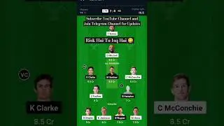 CTB vs ND Super Smash T20 Match Team #shortvideo #shortfeed #prediction #predictions #supersmasht20