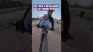 pov you're 3 and Halloween left trauma #viral #funnykids #toddlersoftiktok #parenttok