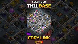 ⚔️ Unbeatable TH11 War Base 🔒 | Anti 2 Star | Anti 3 Star ❌ | CoC Base Design