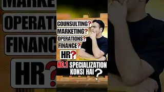 No.1 Specialization in MBA