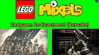 Lego Mixels - Modern Warfare 2 - Campaign - Endgame Re-Enactment (Remake)