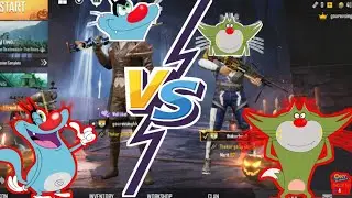 OGGY VS JACK IN TDM PART 1।। OGGY VS JACK ।। OGGY PUBG HINDI