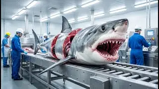 Inside a Shark Oil Factory: Hatchery to Deep Sea Squalene Capsule (Full Process)