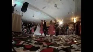Midnight Storm Confetti Cannon for a Wedding in Glasgow