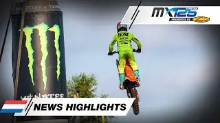 News Highlights | EMX125  Race 2 | MXGP of the Netherlands 2024 #MXGP #Motocross