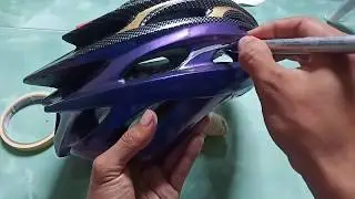 Repaint Giro Bicycle Helmet