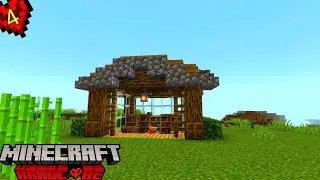 I built a Beautiful Enchantment House Minecraft Hardcore Ep-4 | Tofani Gamers 