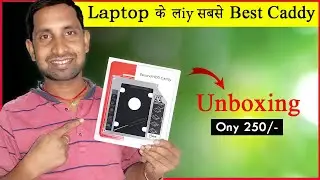 Second HDD Caddy Unboxing🔥- Laptop के लिए सबसे अच्छा Caddy👌 | Caddy Unboxing | 9.5mm Caddy Unboxing