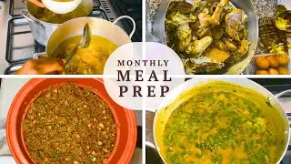 LAST BULK COOKING FOR THE YEAR 2025 || MONTHLY MEAL PREP || COOK WITH ME || #bulkcooking #food