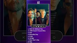 U2 MIX Best Songs #shorts ~ 1970s Music ~ Top Alternative Indie Rock, Alternative Pop Rock, Rock