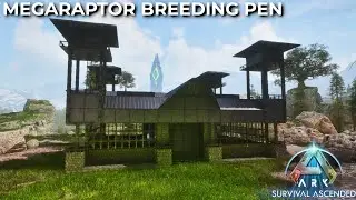Megaraptor Breeding Pen | Ark: Survival Ascended | Build Template