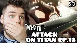 LEVI AFTER CREDITS SCENE??!!! | ATTACK ON TITAN EPISODE 12 | SEASON 3 | New Anime Fan! | REACTION