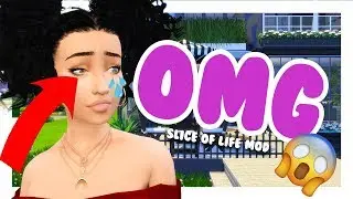 YOUR SIMS CAN HAVE REALISTIC TEARS!!! // SLICE OF LIFE MOD// The Sims 4 Mods