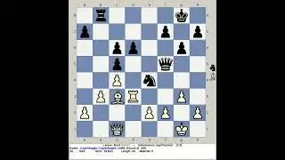 Larsen, Bent vs Johannsson, Ingi Randver | Copenhagen Chess 1956, Denmark