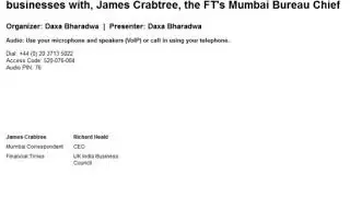 Indian Union Budget 2015-16 - Analysing the Impact for UK Businesses