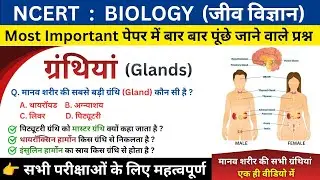 Human Glands and Hormones | अंतःस्रावी ग्रंथियाँ व हार्मोन |Biology Important MCQs |SVM Study Points