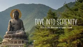 Dive into Serenity: 432Hz & 528Hz Meditation for Ultimate Healing 🌌