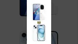 IQOO 13 Vs iphone 15 - Which One To Buy ? 🔥 #shorts #phone