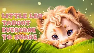 Leo the Cute Lion Cub | A Heartwarming Story of Sharing in the Savannah | bedtime stories