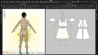 CLO 3D CHỈNH RẬP TỪ  GERBER   [Công nghệ thời trang]✂️