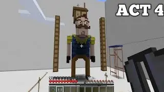 Hello neighbor atto 4! Inventato da me continuo del atto 3