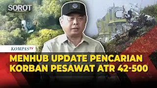Menhub dan Tim SAR Update Pencarian Korban Pesawat ATR 42-500 di Puncak Bulusaraung