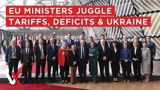 LIVE | EU Finance Chiefs Debate Ukraine Funding As Trump Tariffs Loom | VERTEX