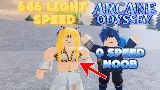 PVP with 646 MAX ATTACK SPEED LIGHT MAGE - Arcane Odyssey