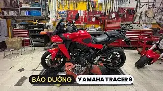 Yamaha Tracer 9 của ND Gaming (Đàm Nhựt Duy) bảo dưỡng sau 42.000Km tại Moto Bình