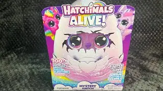 Hatchimals Alive Mystery Hatch Pufficorn Egg Assortment Unboxing