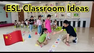 Teach English in China with 4-5 years old kids | TEFL/TESOL Classroom