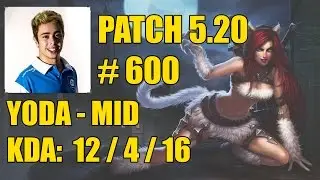CNB YoDa - Mid: Katarina vs Zed - BR Challenger 538 PDL #600