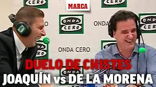 Genial duelo de chistes entre Joaquín y De la Morena: del boxeador... al futbolista operado I MARCA